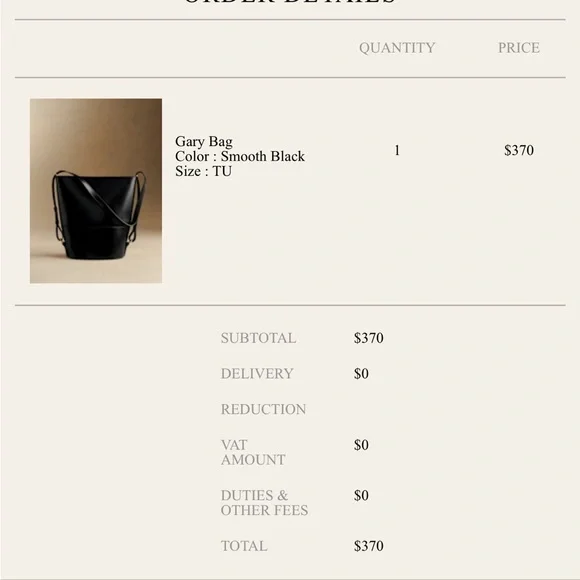Sezane Gary black real leather bucket bag - Picture 2 of 11